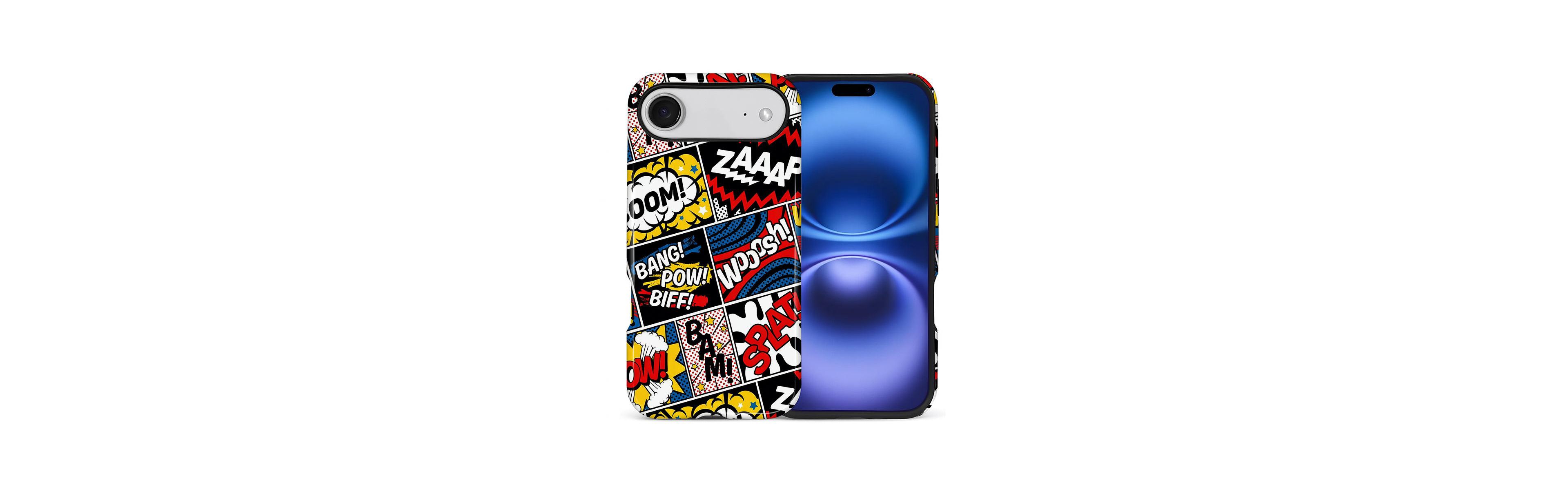 Lamicall Comic Blast Mix Dual-Layer Military-Grade iPhone Case for Apple iPhone Air