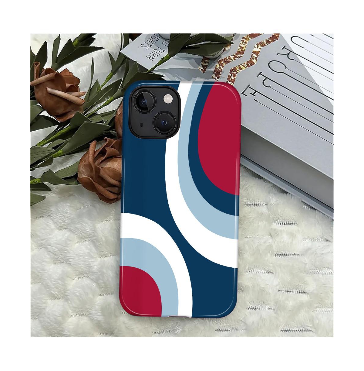 Lisen Modern Curve Dual-Layer Anti-Slip Grip Protective Phone Case Compatible with Apple iPhone 17 Pro