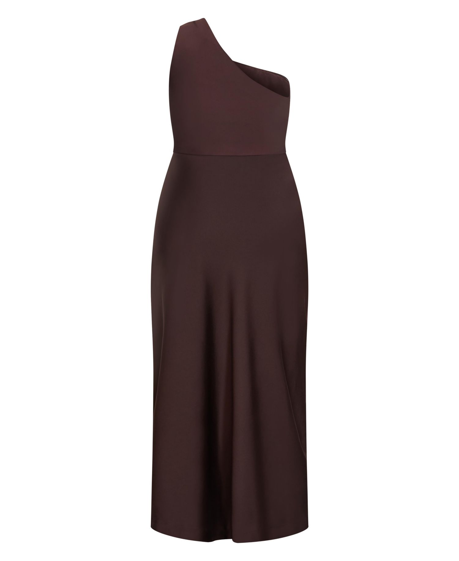 Plus Size Jayne One-Shoulder Wedding Guest Maxi Dress