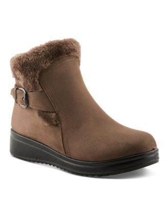 Women's Santuzza  Booties with Faux Fur Lining