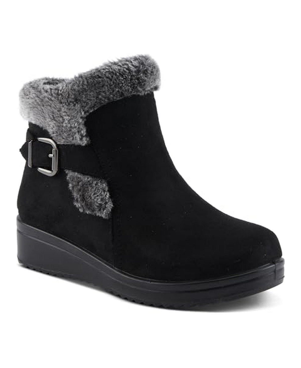 Flexus Santuzza Women's Booties with Faux Fur Lining