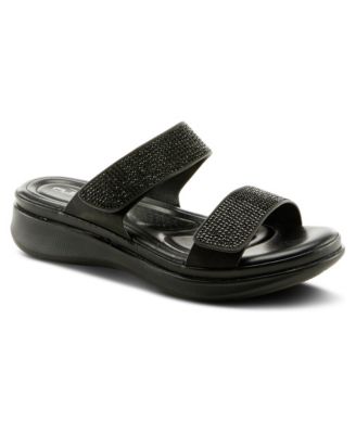 Women's Slide with Adjustable Cushioned Strap