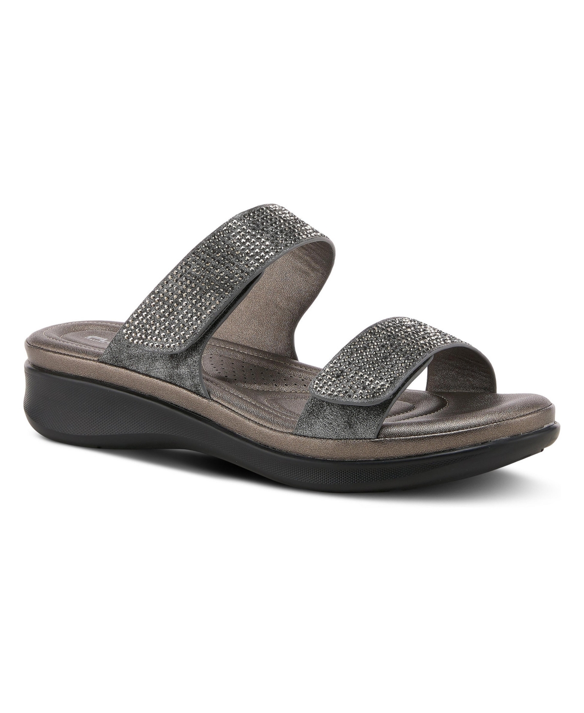 Flexus Women's Slide with Adjustable Cushioned Strap
