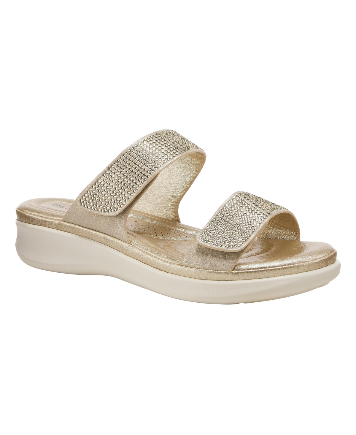 Flexus Women's Slide with Adjustable Cushioned Strap