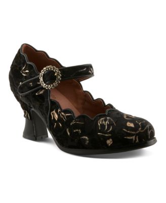 L`Artiste Adodora-viv Mary Jane with Baroque Design