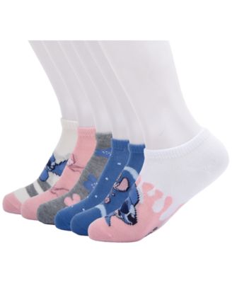 Women's Stitch No-Show 6-Pair Socks, 6-Pack