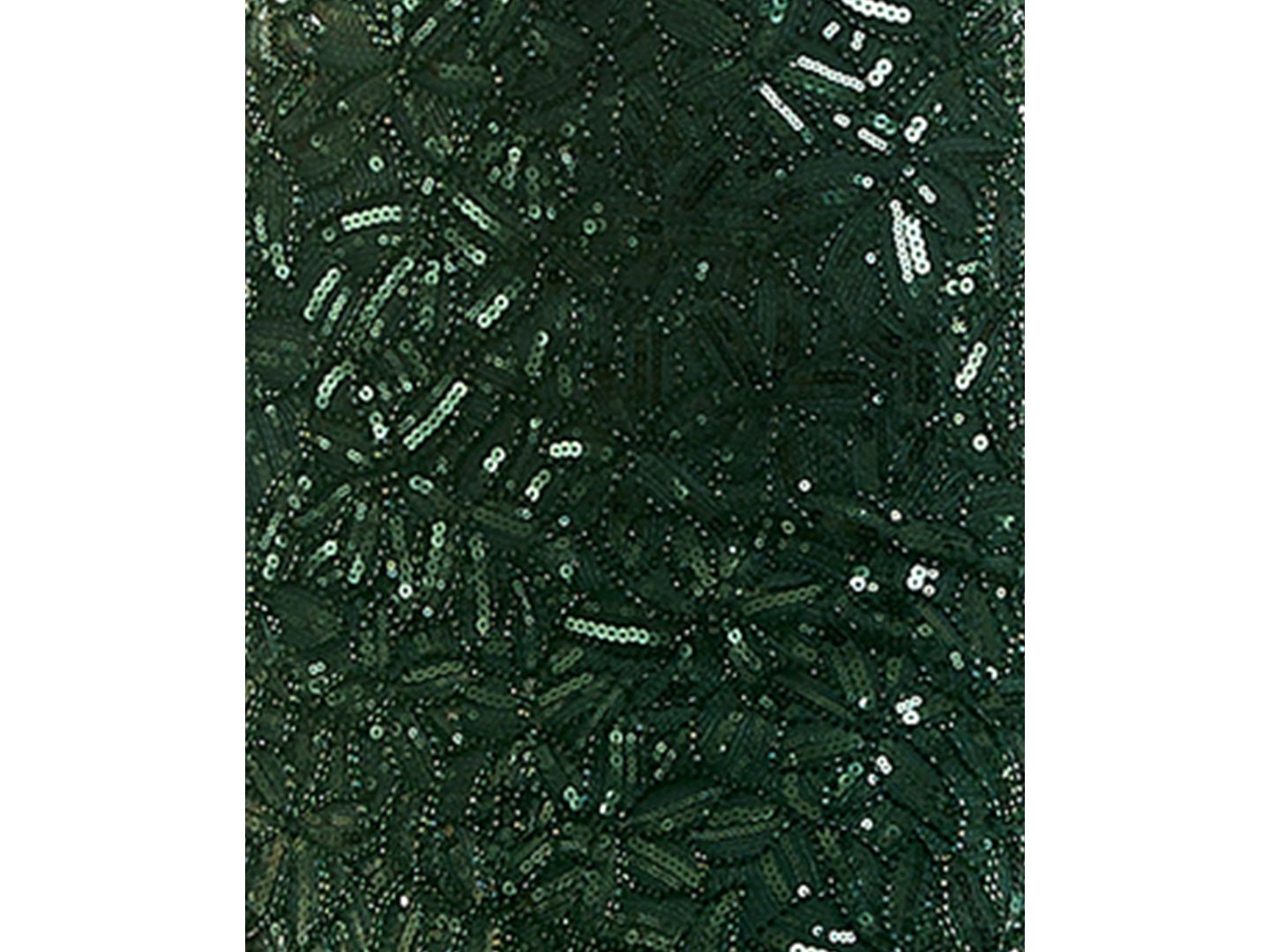 Женское платье Emerald Sundae Juniors' Beaded High-Slit Gown, цвет: Изумрудный — фото 5