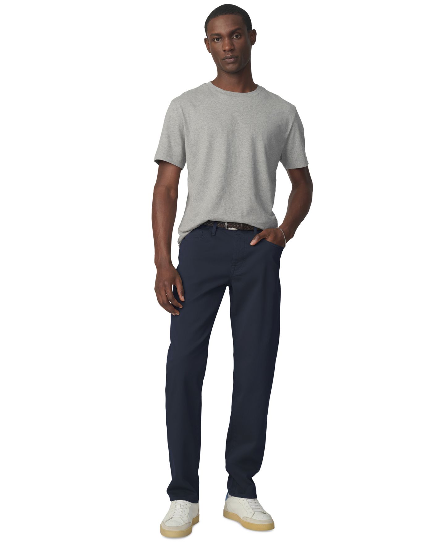 Мужские джинсы Joe's Jeans The Brixton Twill Straight, цвет: Тёмный сапфировый — фото 2
