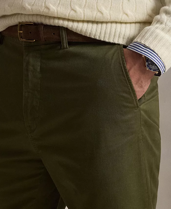 Men's Big & Tall Stretch Washed Chino Pants - thumbnail 8