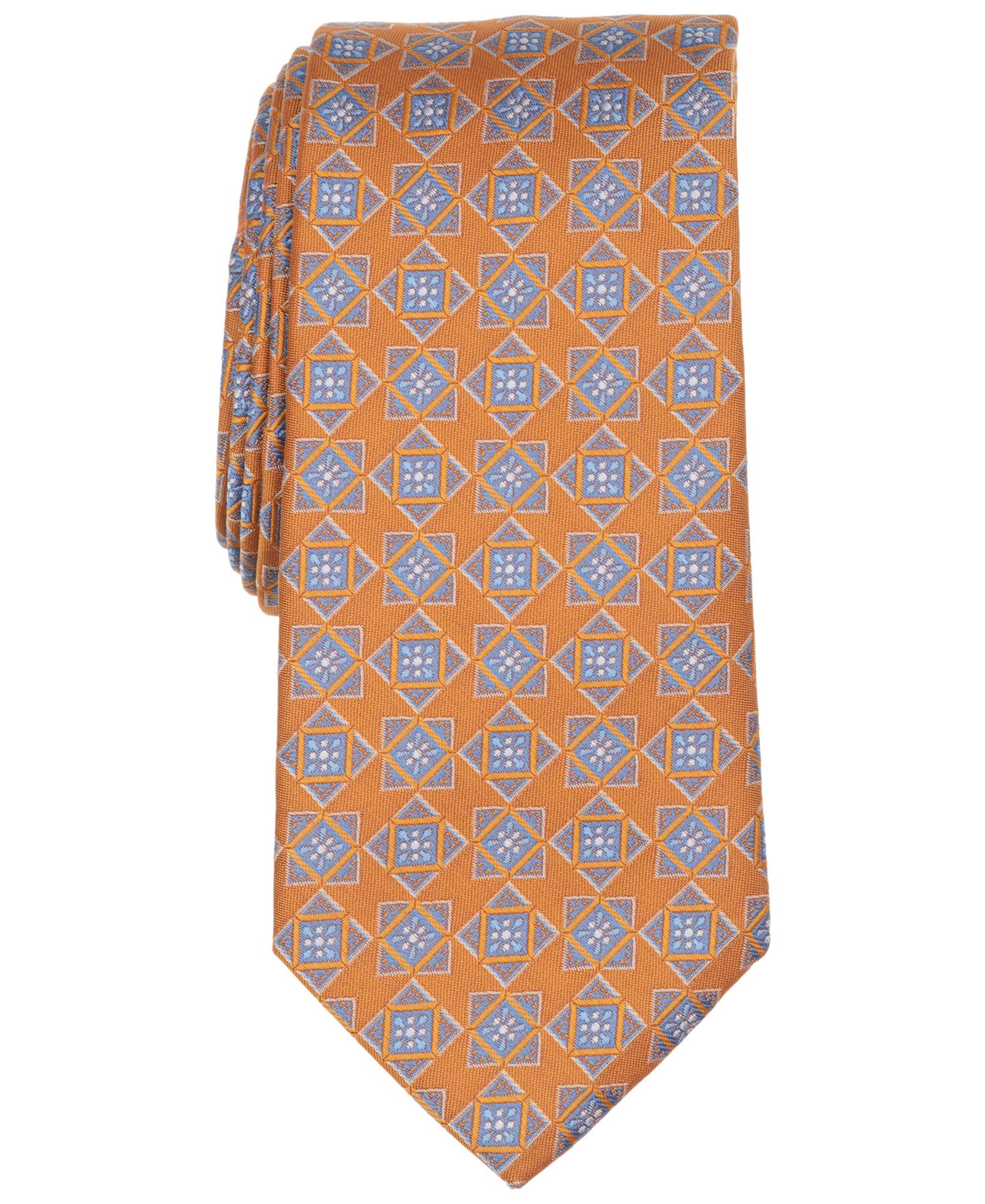 Men's Geometric Pattern Tie