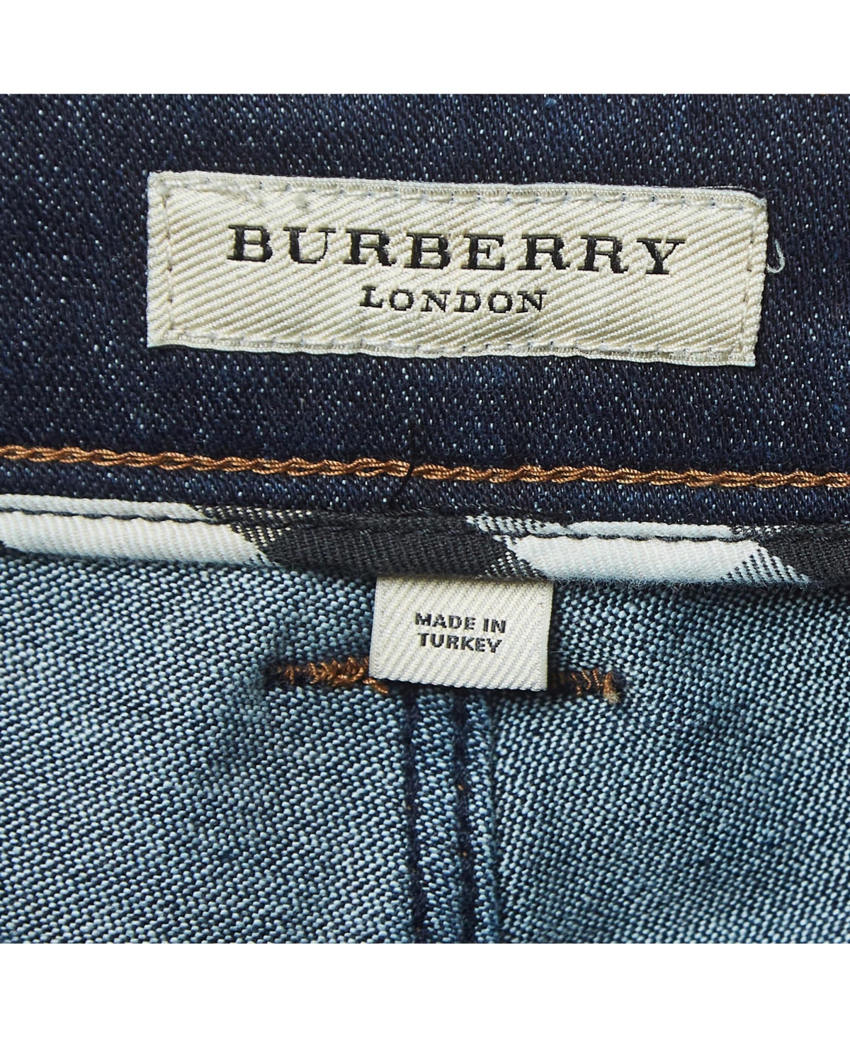 Pre-Owned Burberry Women's Denim Skinny Leg Jeans