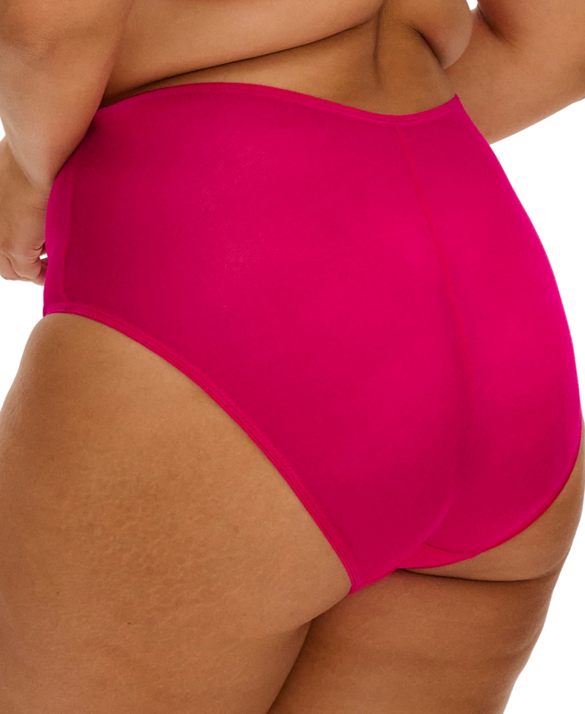 Elomi Plus Matilda High-Waisted Embroidered Panty
