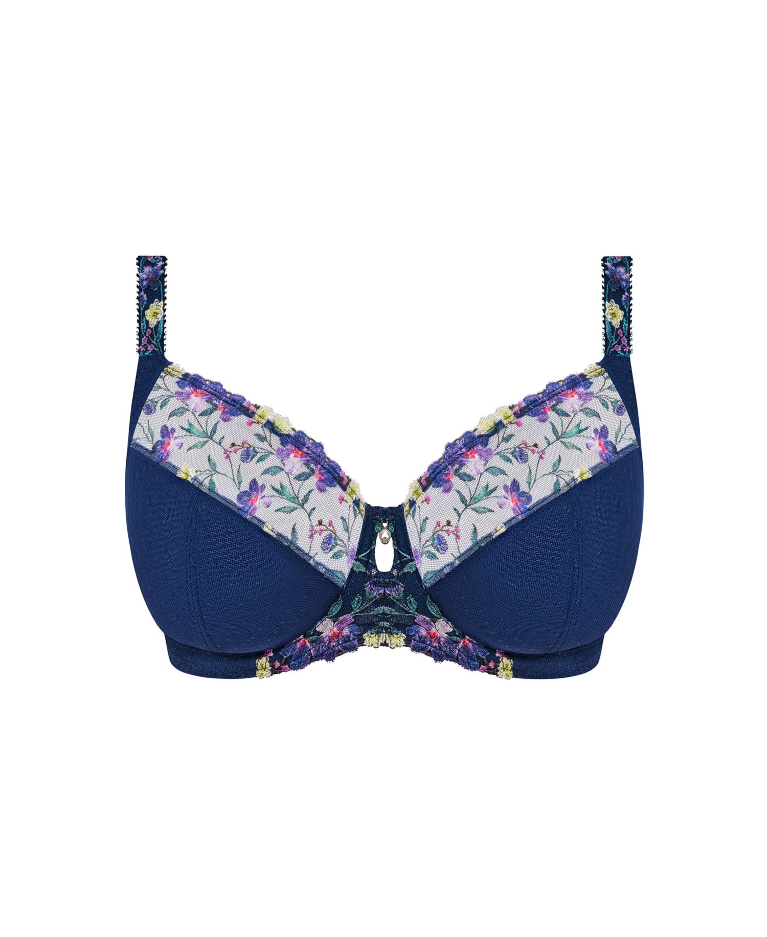 Women's Marie Full Coverage Side Support Unlined Lace Bra