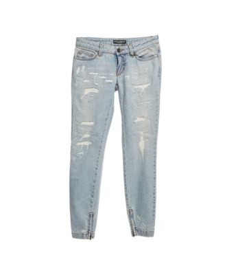 Women's Pretty Fit Distressed Mid-Rise Jeans