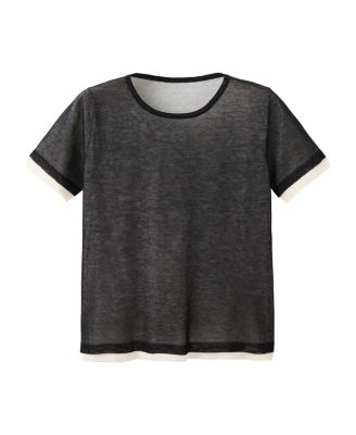Women's Short-Sleeve Crewneck Pullover