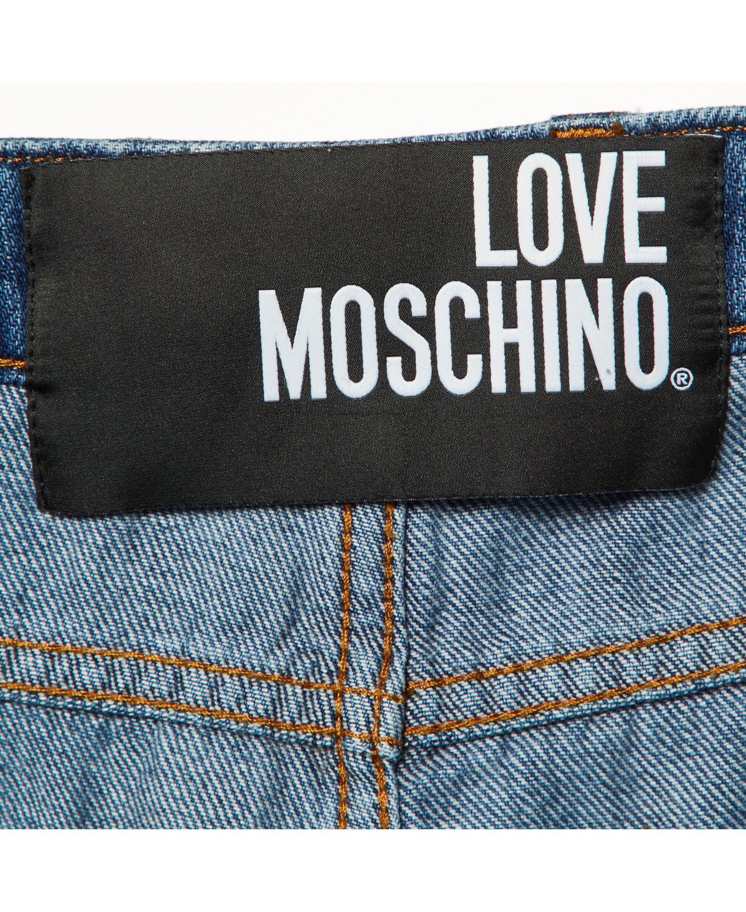 Women's Mid-Rise Straight-Leg Distressed Jeans