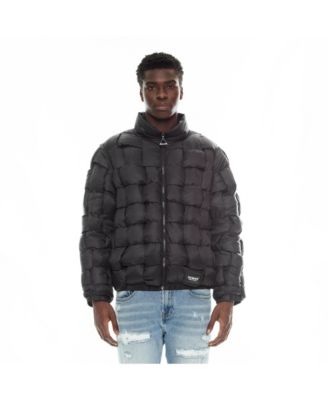 Men's Quilted Nylon Puffer Jacket