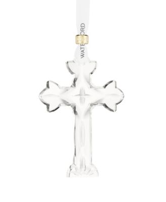 2026 Annual Cross Crystal Ornament
