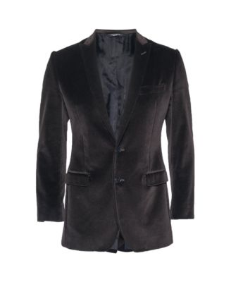 Men's Velvet Regular Fit Blazer