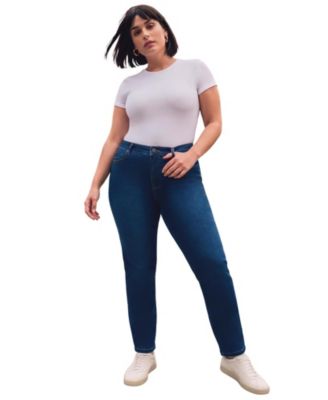 Women's Butter Denim Curvy Straight Leg Jean