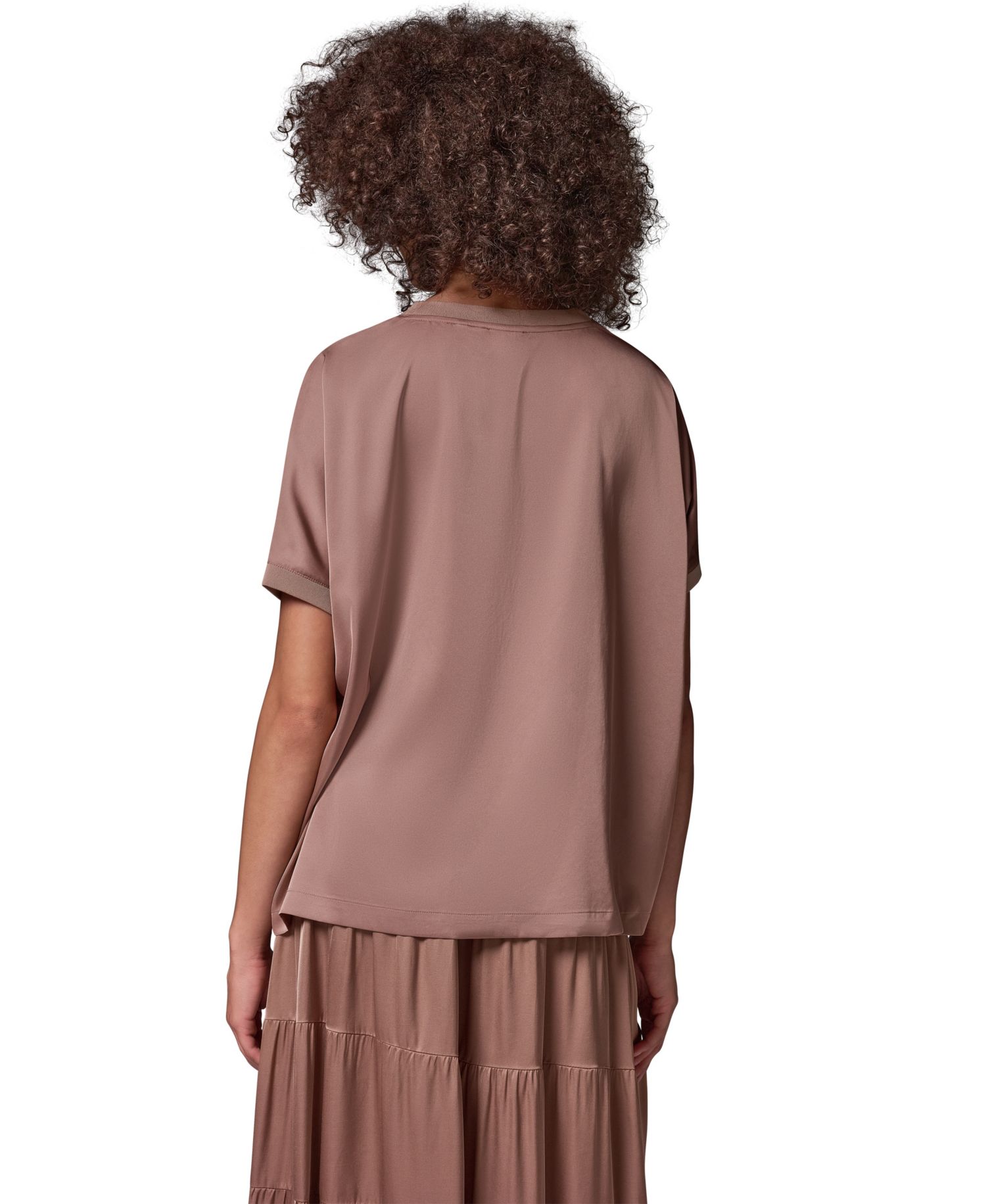 Women's Crewneck Boxy Blouse