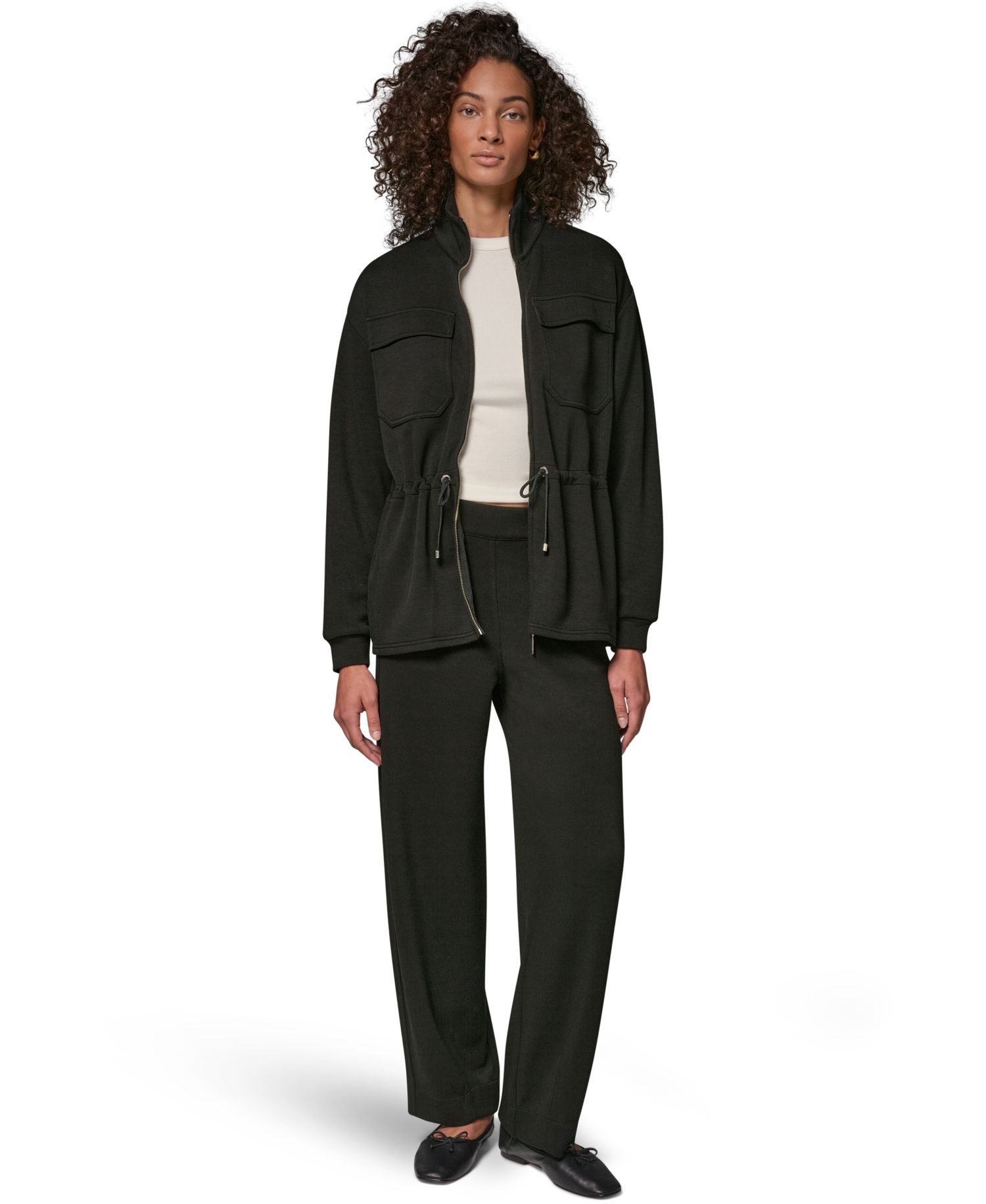 Women's Jet Setter Utility Lightweight Mock Neck Jacket