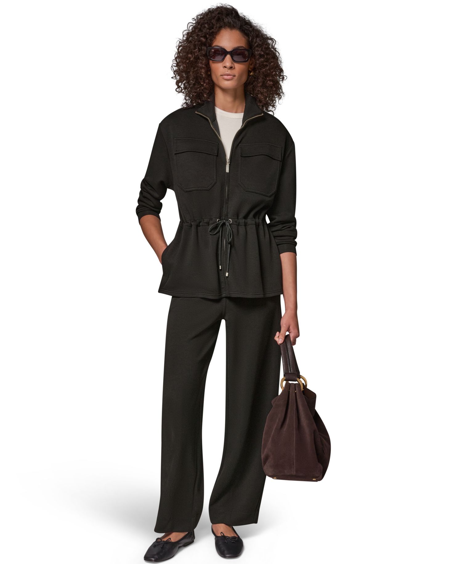 Women's Jet Setter Utility Lightweight Mock Neck Jacket