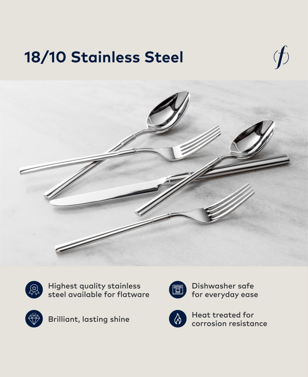 Fortessa Lloyd 40-Pc. Flatware Set, Service for 8