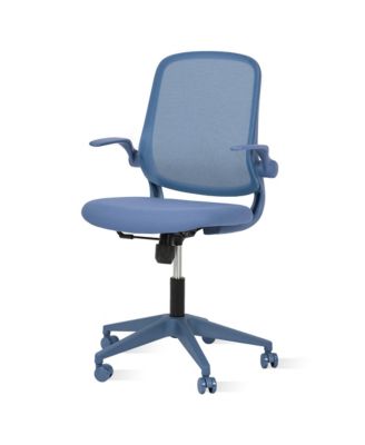 Ergonomic mesh office chair with lumbar support, adjustable swivel chair, padded seat, and casters. Suitable for offices, living rooms, and bedrooms