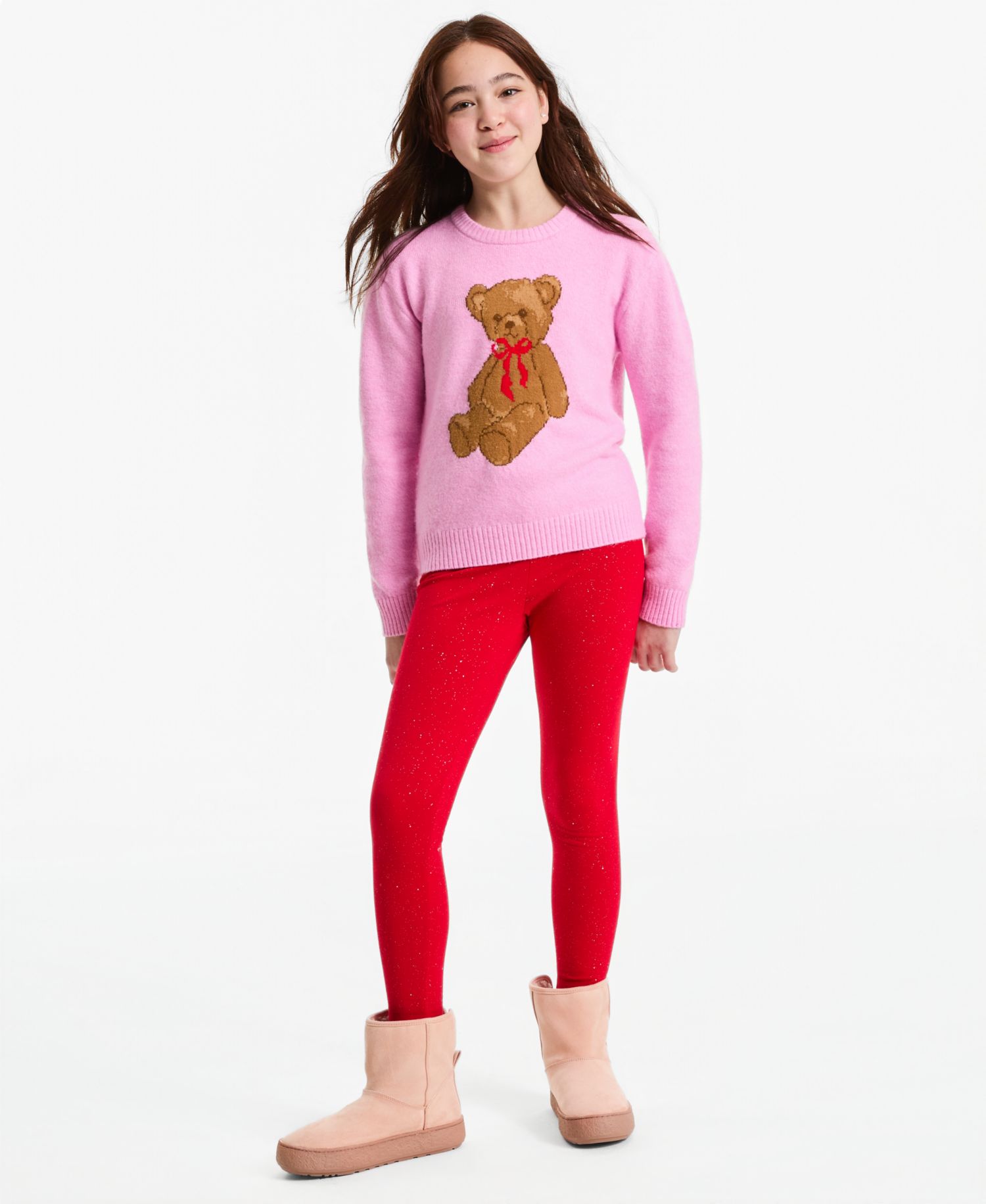 Girls 5-20 Glitter Leggings