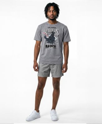 Men's Gray Las Vegas Raiders Disney X Champion All Star T-Shirt