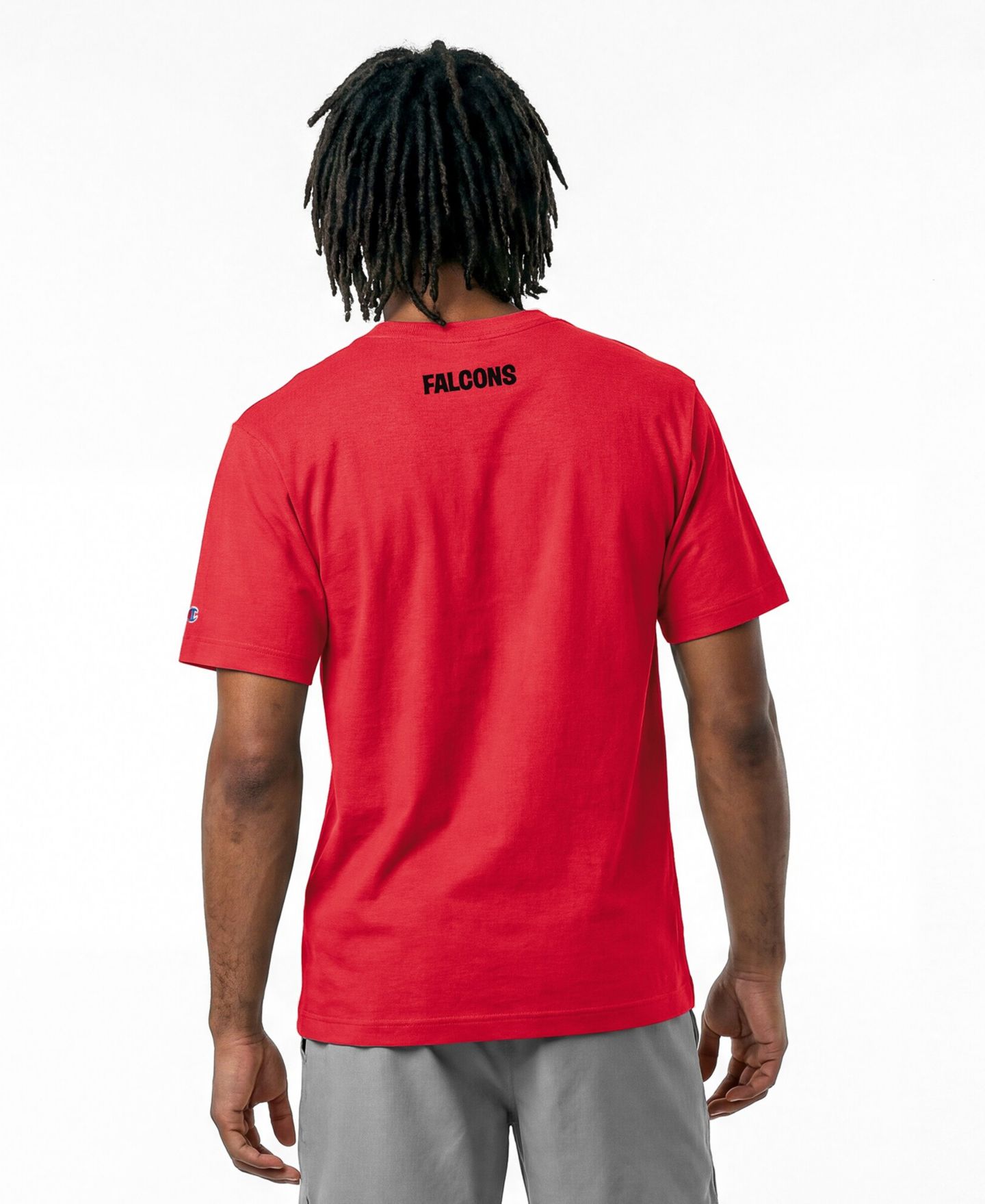 Мужская футболка Champion Red Atlanta Falcons Disney X Champion All Star — фото 3