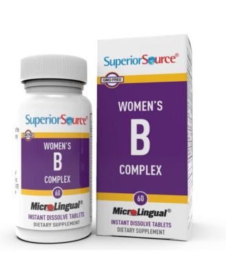 Women's B Complex - 60 Sublingual Dissolving Tablets