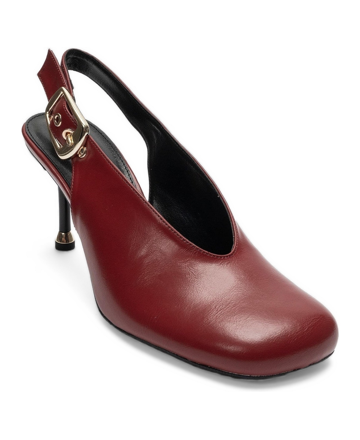 Prologue Shoes Women's Flaris Slingback Stiletto Pump - Red