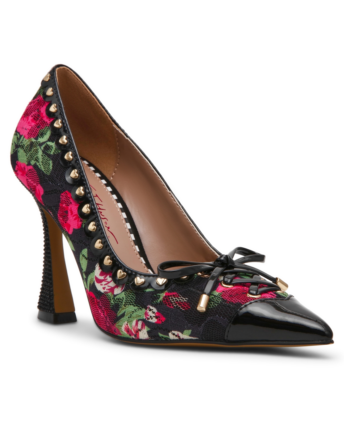 Betsey Johnson Women's Jovi Pointed Toe Bow Pumps