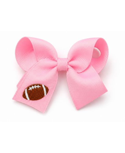 Детские аксессуары для волос Bits & Bows Little/Big Girls Football Hair Bow, цвет: Розовый