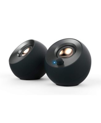 Compact 2.0 Amplified USB-C Desktop Stereo Speakers