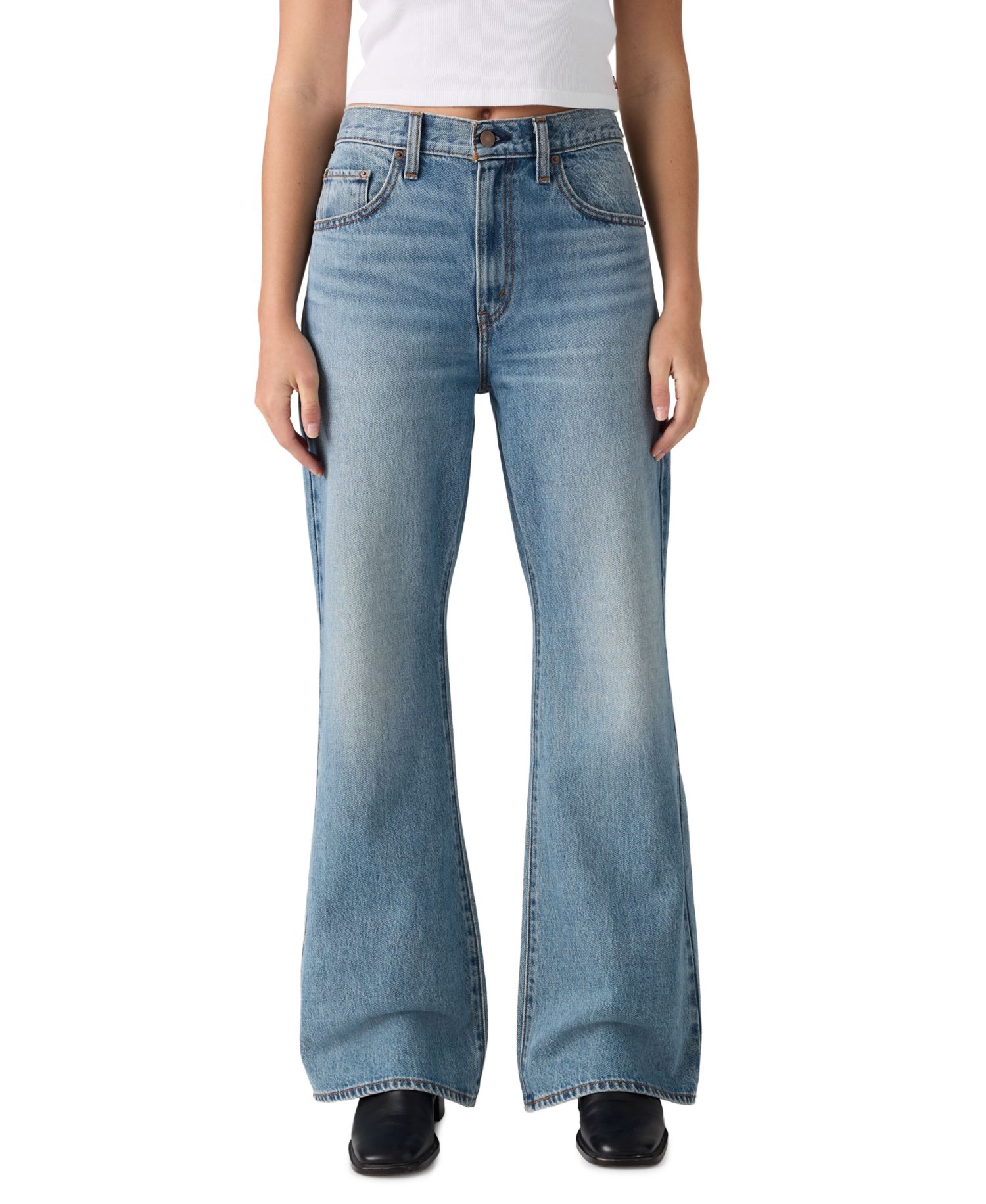 Women's Cinch High-Waisted Flare Jeans