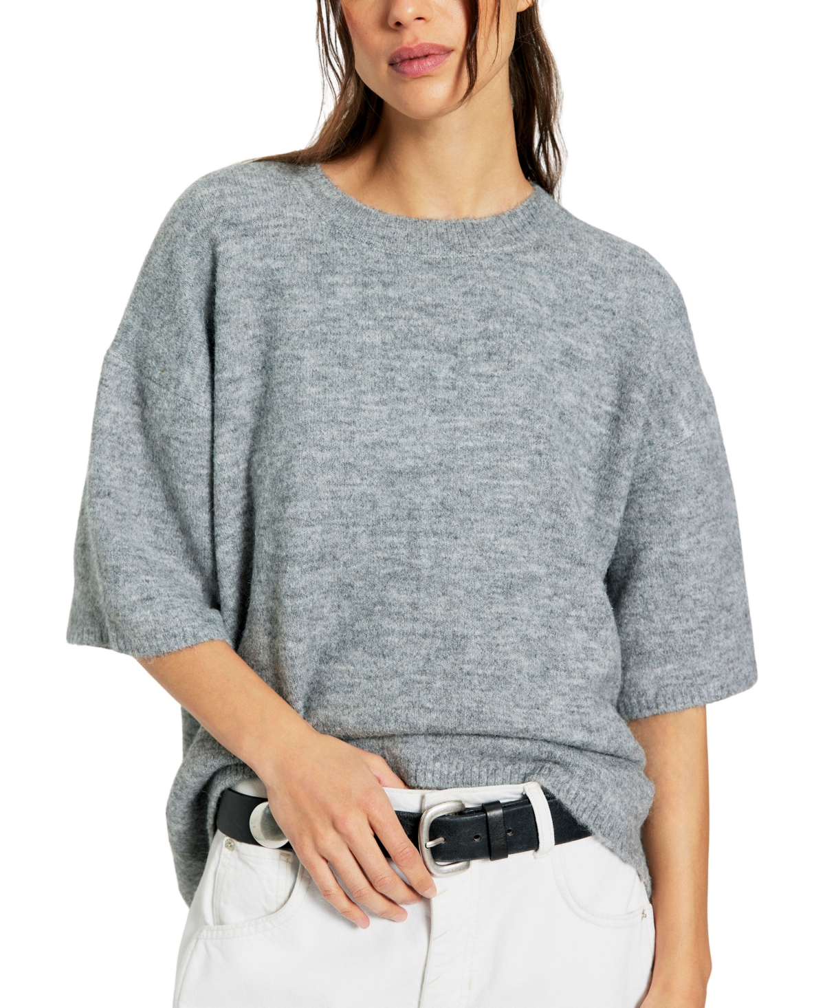 Free People Women's Margot Crewneck Sweater T-Shirt