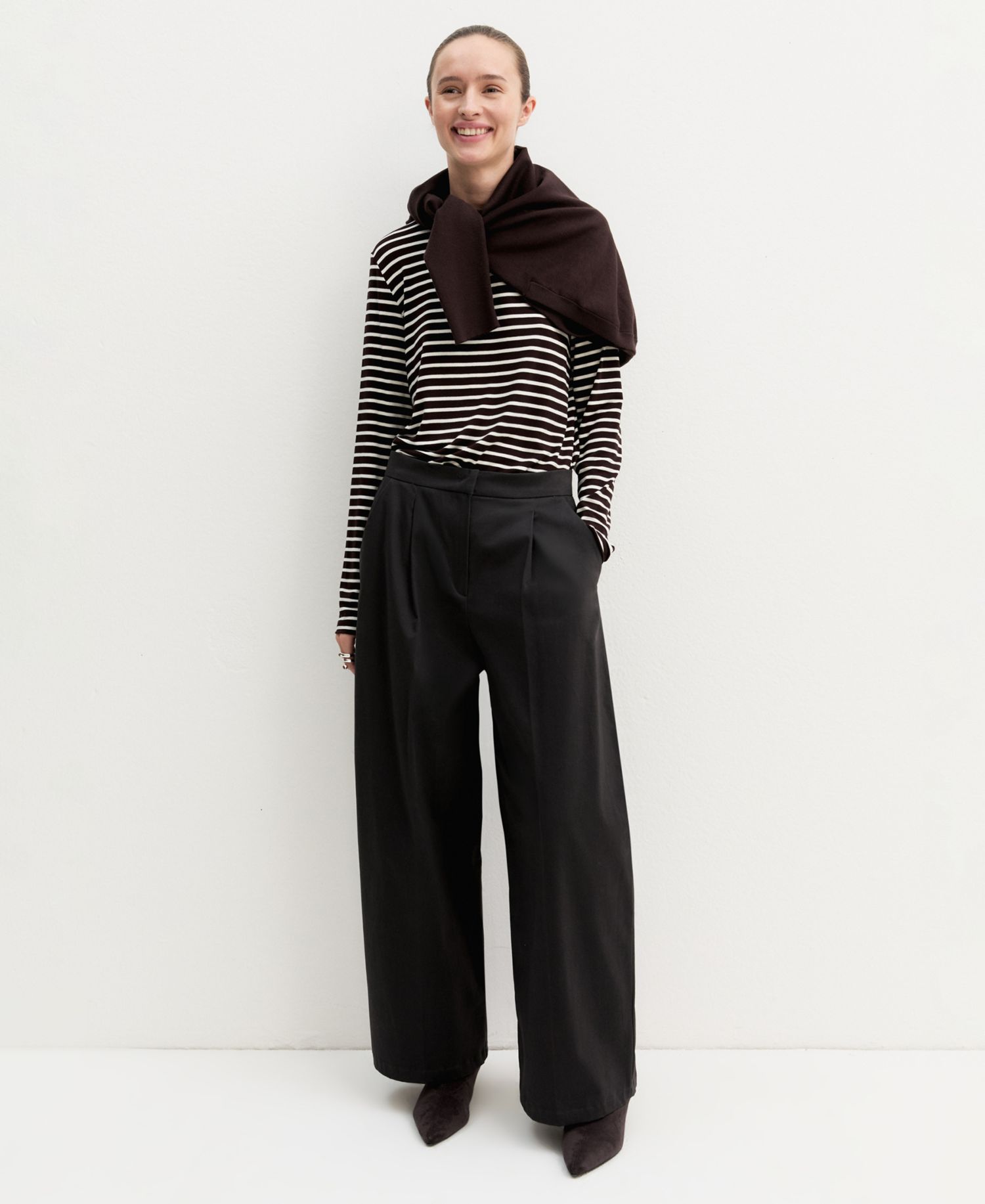 Women's Emmcantico Wide-Leg High-Waisted Pants