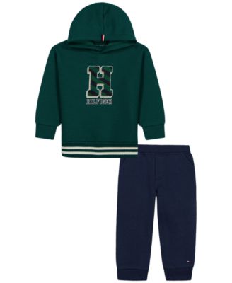 Toddler Boys' 2T-5T Hooded Long-Sleeve Hoodie and Joggers, 2-Piece Set