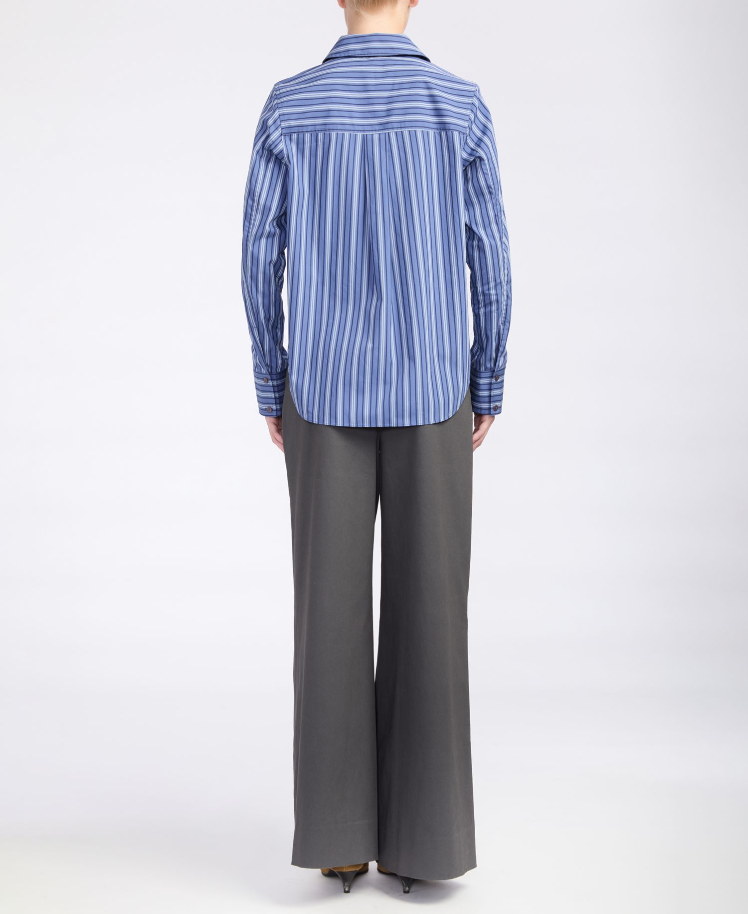 Men's Wesley Striped Relaxed-Fit Button-Down Shirt