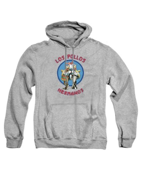 Мужское худи Breaking Bad Los Pollos Hermanos Graphic, цвет: Меланжевый