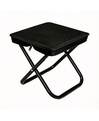 Folding Stool Portable Chair Oxford Fabric Collapsible Camping Outdoor