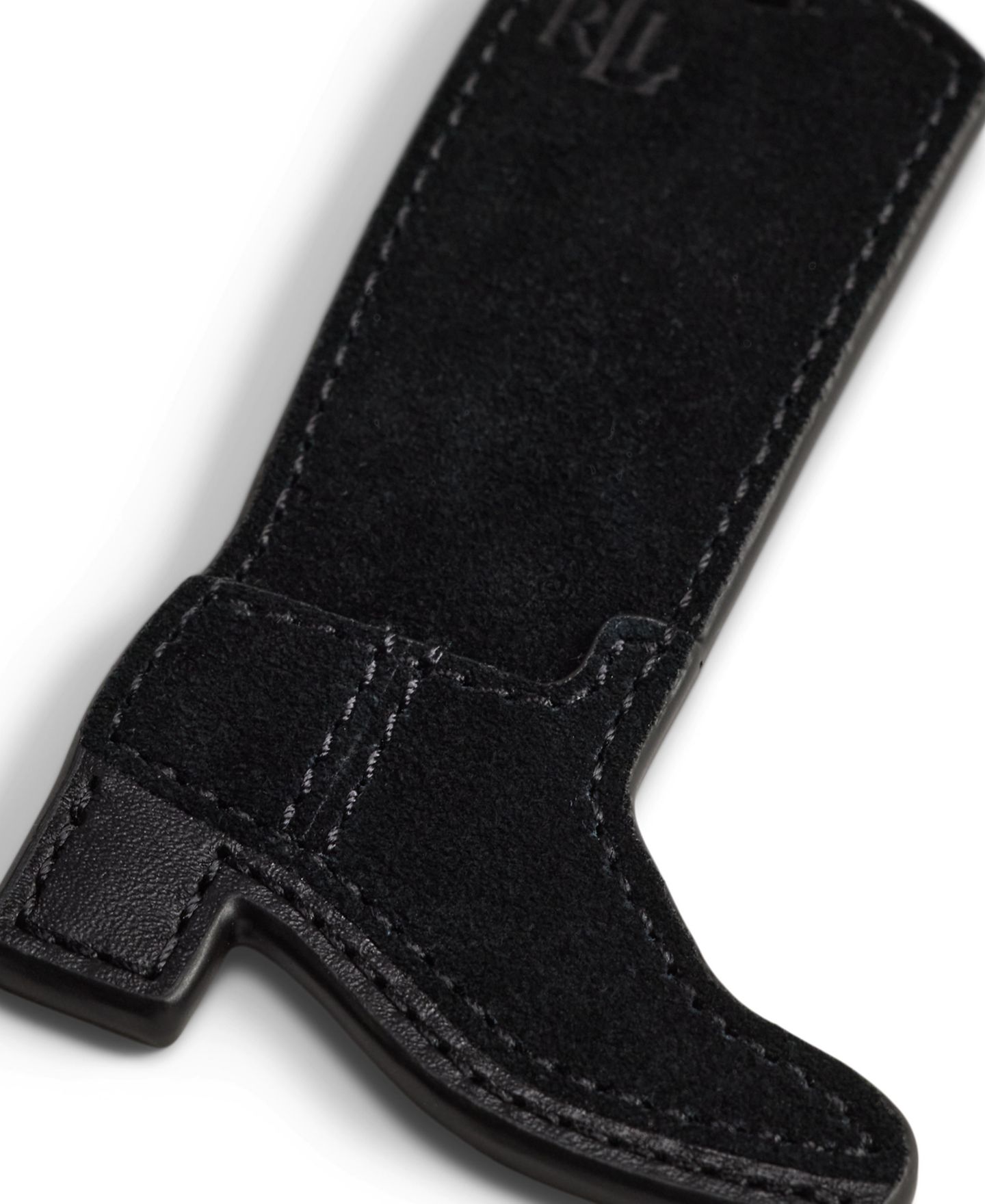 Женский брелок Lauren Ralph Lauren Suede Boot Charm, цвет: Чёрный — фото 4