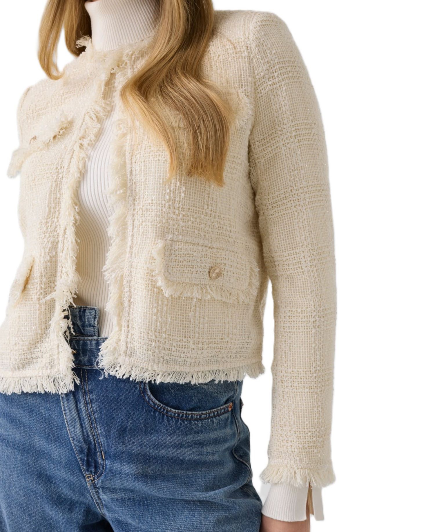 Women's Jenny Fringes Tweed Jacket