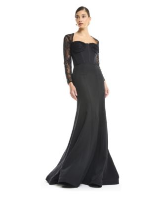 Women's Black Lace Formal & Tie Dresses