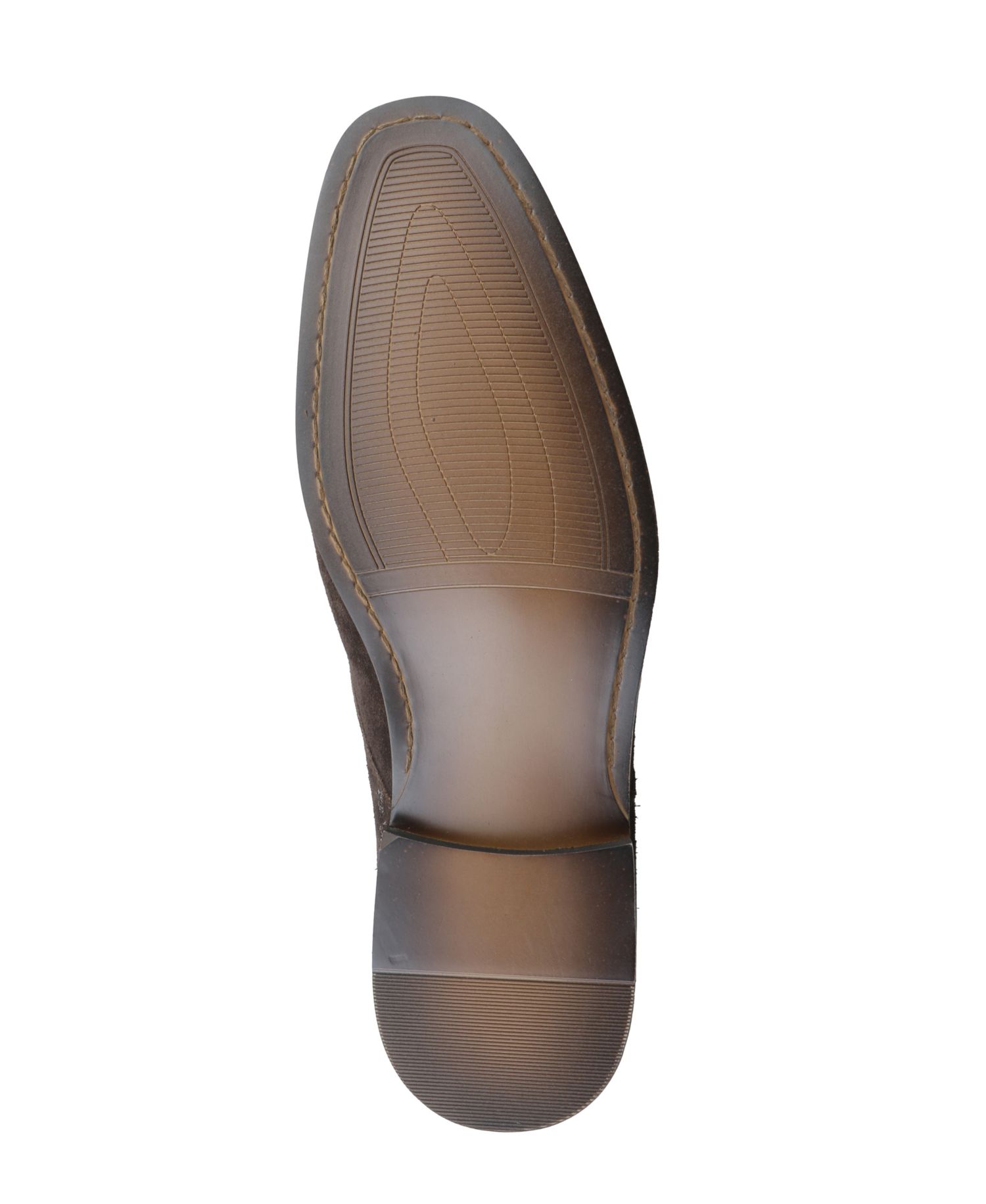 Men's Genuine Suede Monk-Strap Dress Shoes