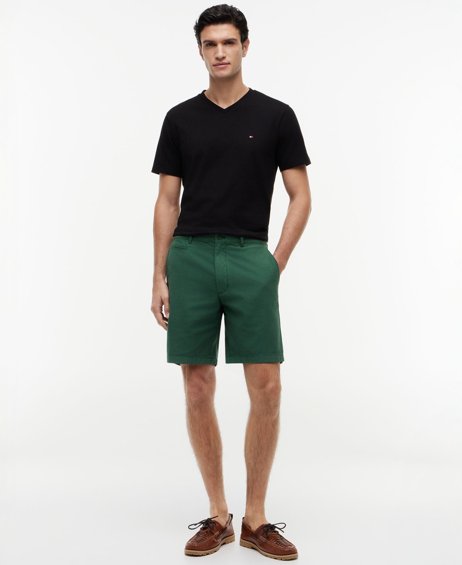 Men's Essential Cotton V-Neck Regular-Fit T-Shirt