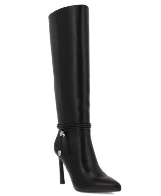 Women's Niko Tie-Detail Pointed Toe Knee-High Boots